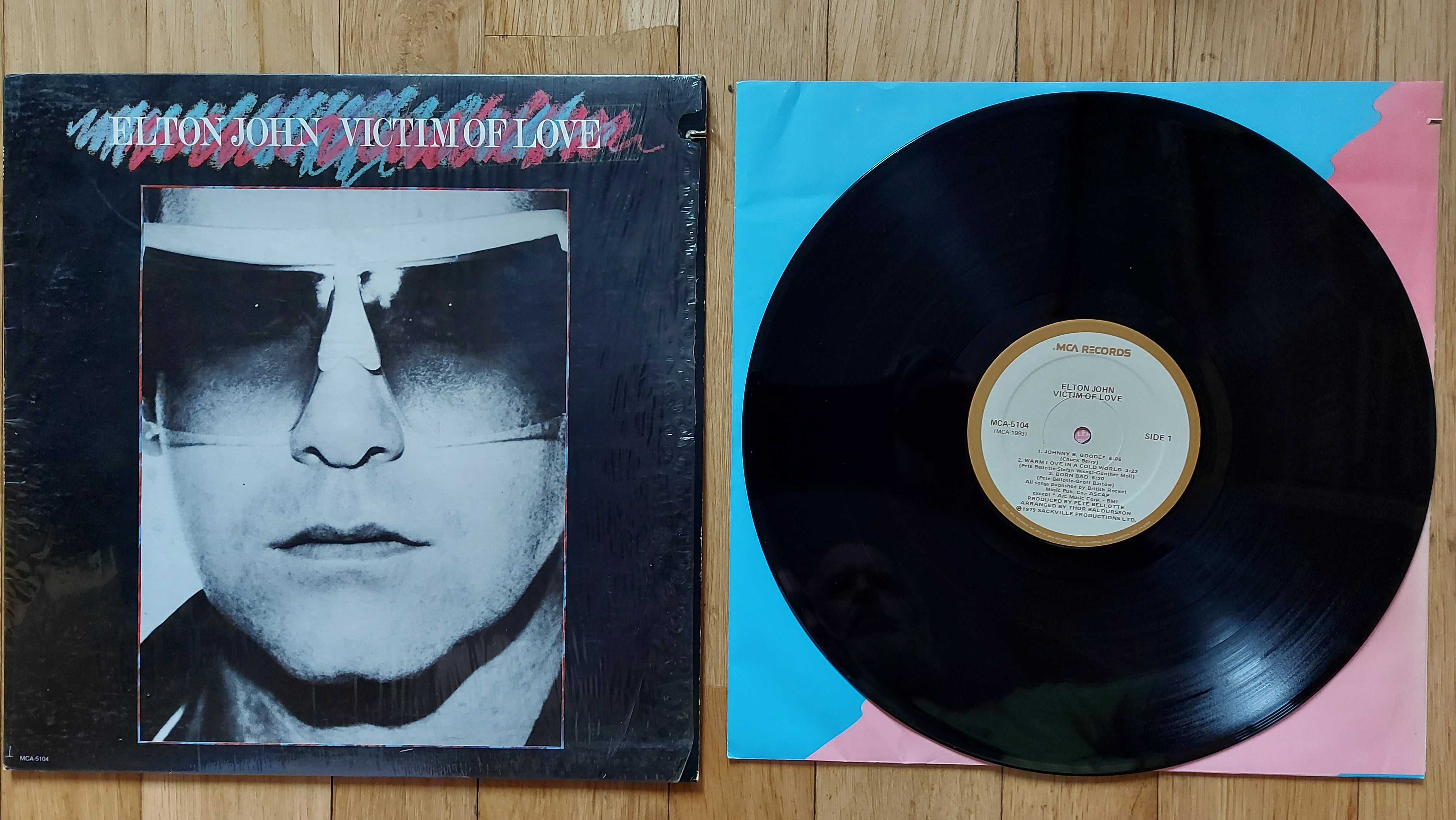 Elton John Victim Of Love  1979 USA (NM-/NM-) + inne tytuły