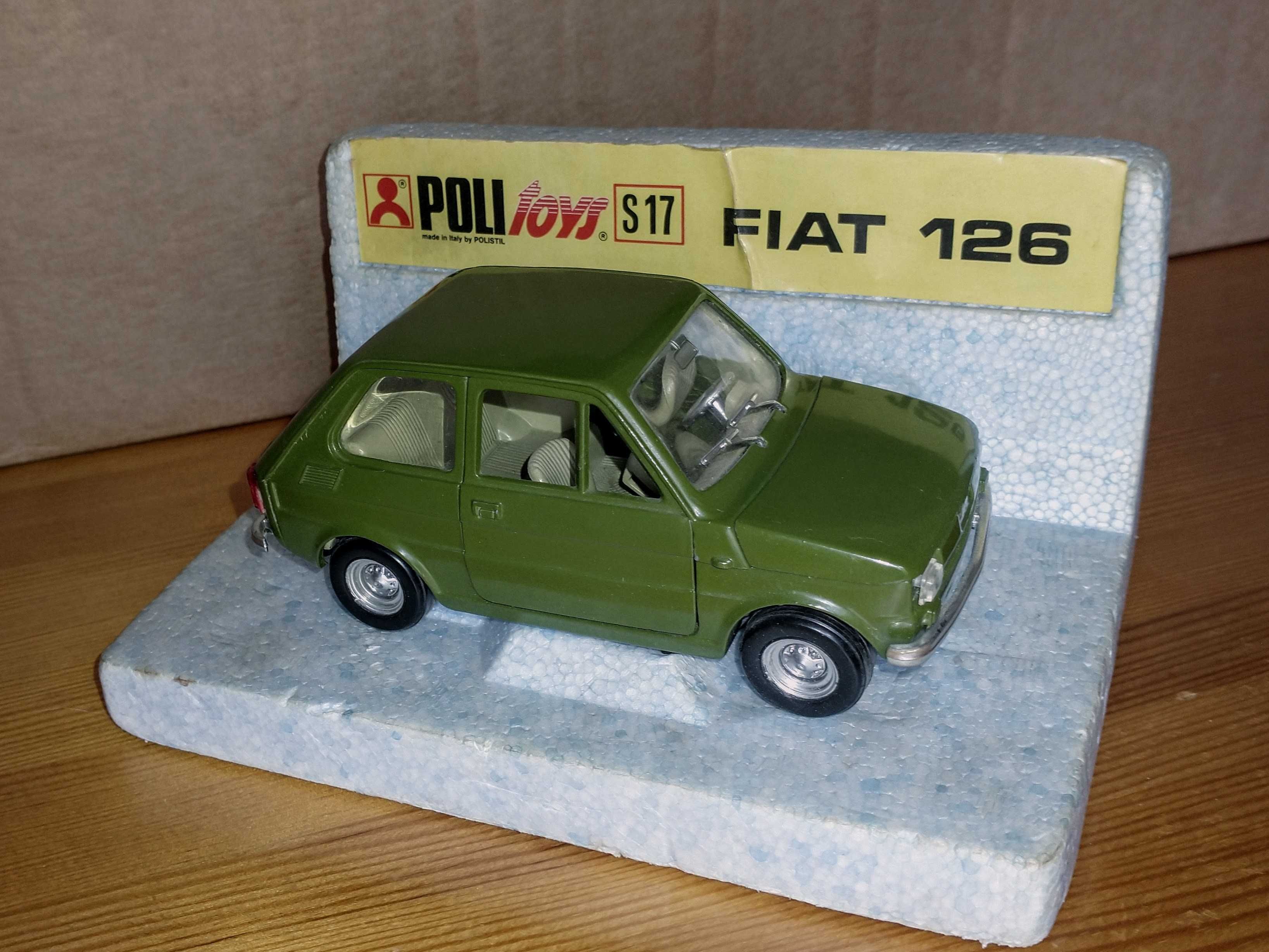 FIAT 126 Made in Italy, POLISTIL model kolekcjonerski.