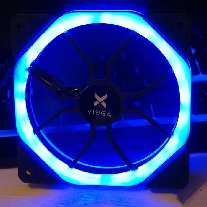 Вентилятор Vinga Fan 120мм red blue yellow