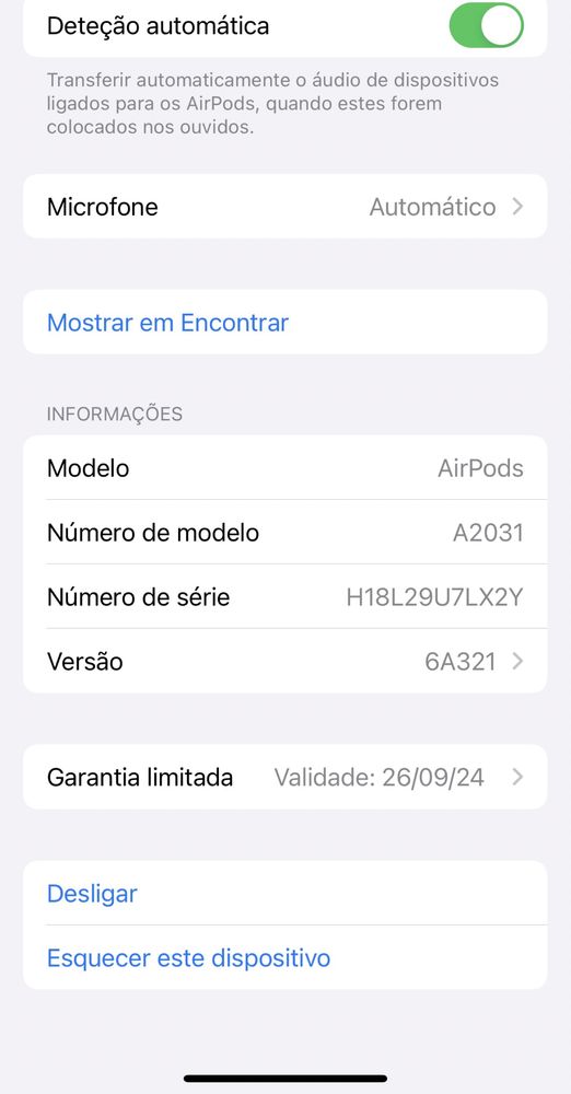 Airpods 2 geracao com garantia (Urgente)