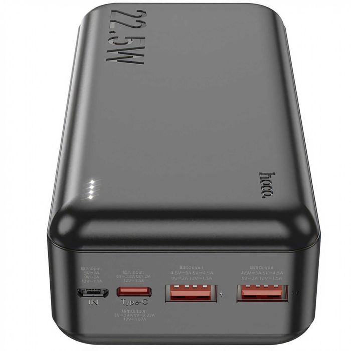 Повербанк Hoco J101B  30000mAh 22.5W Black (Нові в Наявності )