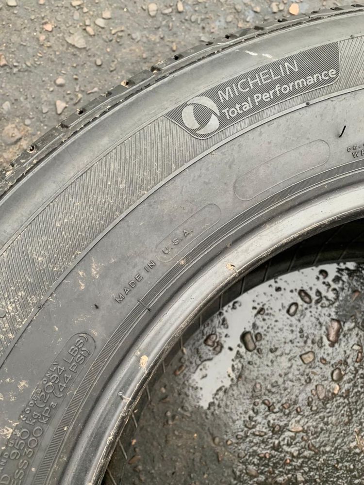 Шини 235/65 R18 пара Michelin літо, 6,5мм