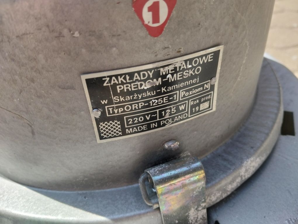 Stare lampy przemysłowe męsko orp-125e-1
