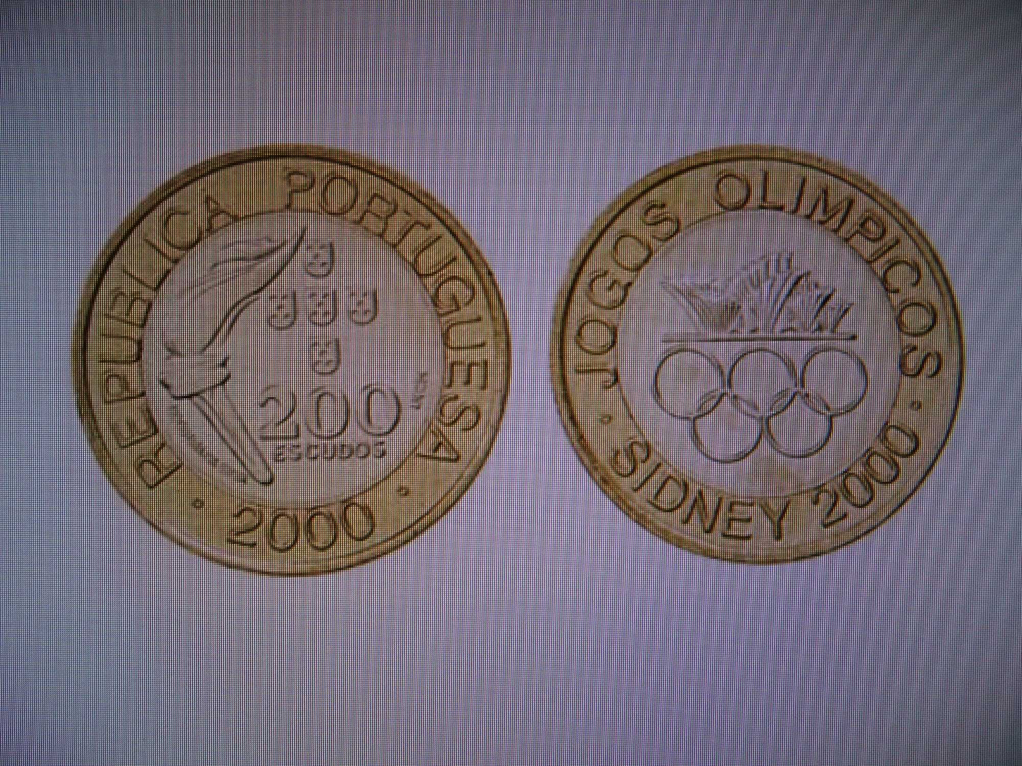 Moedas Comemorativas Património Cultural Desporto Fado Macau Unicef