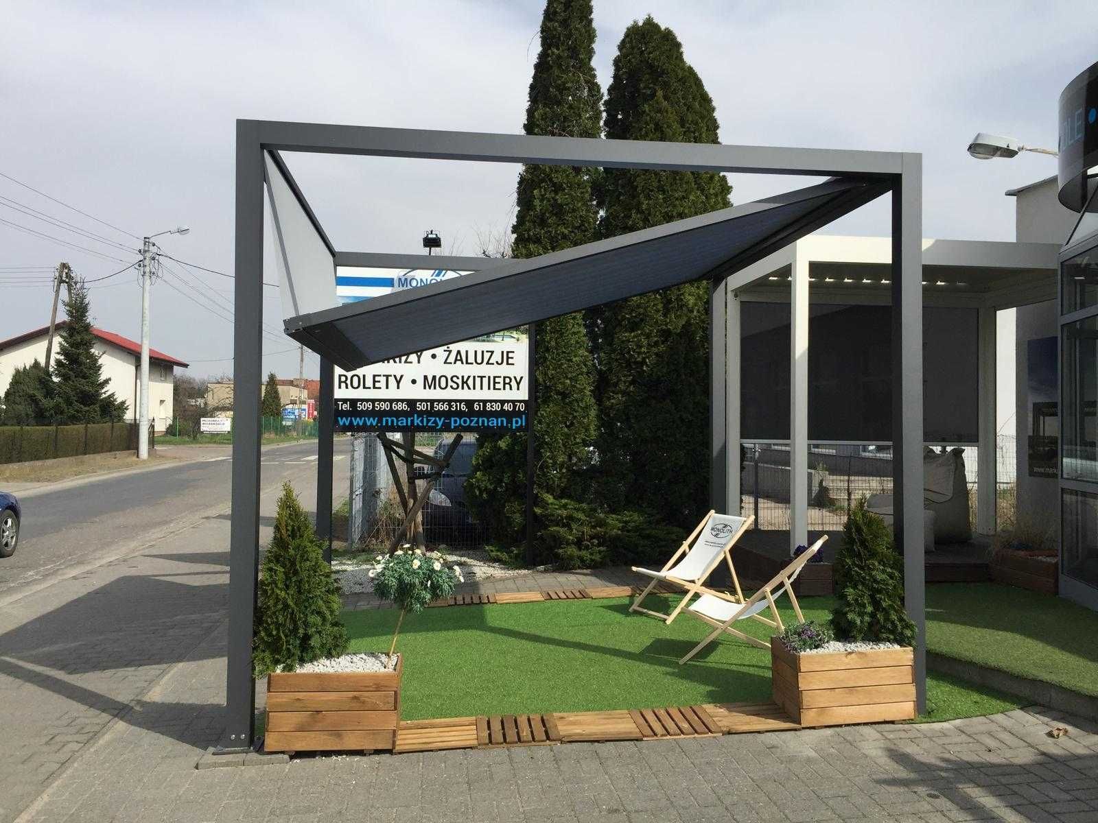 Pergola wolnostojąca 350x350 cm