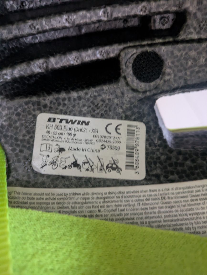 Kask dla dziecka XS