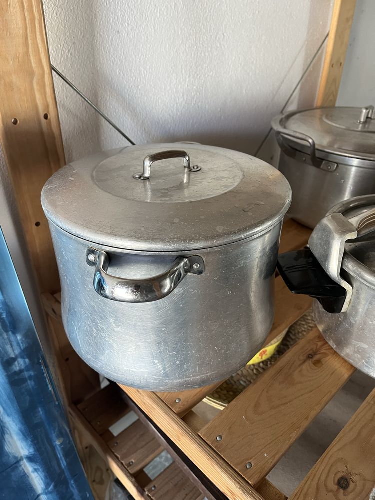 Conjunto de panelas de aluminio