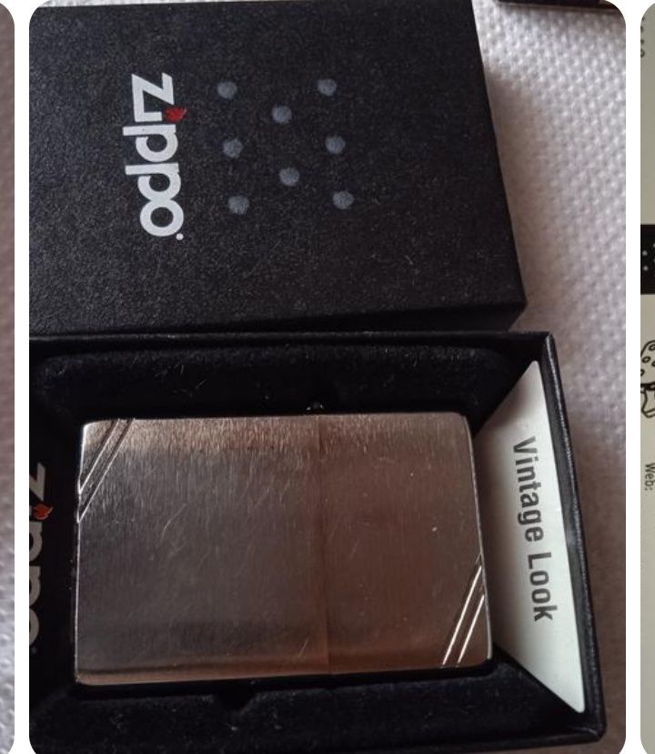 Продам чоловічу бензінову зажигалку zippo .