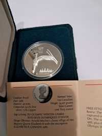 20 доларів Канада Олімпійські ігри Калгарі 1988 р.,срібло.