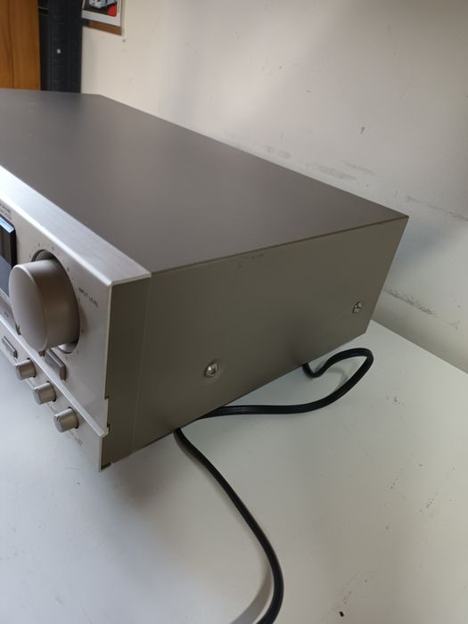 Denon DRM-710 magnetofon srebrny