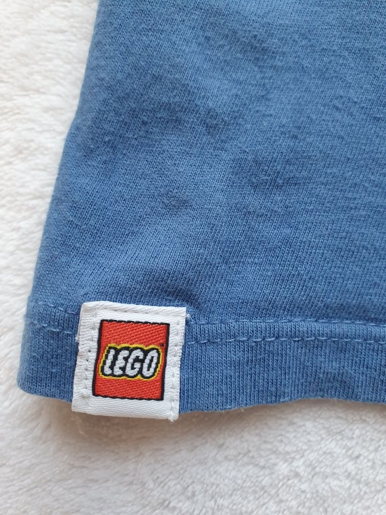 tshirt 98 lego city poluce policja auto samochód koszulka bluzka