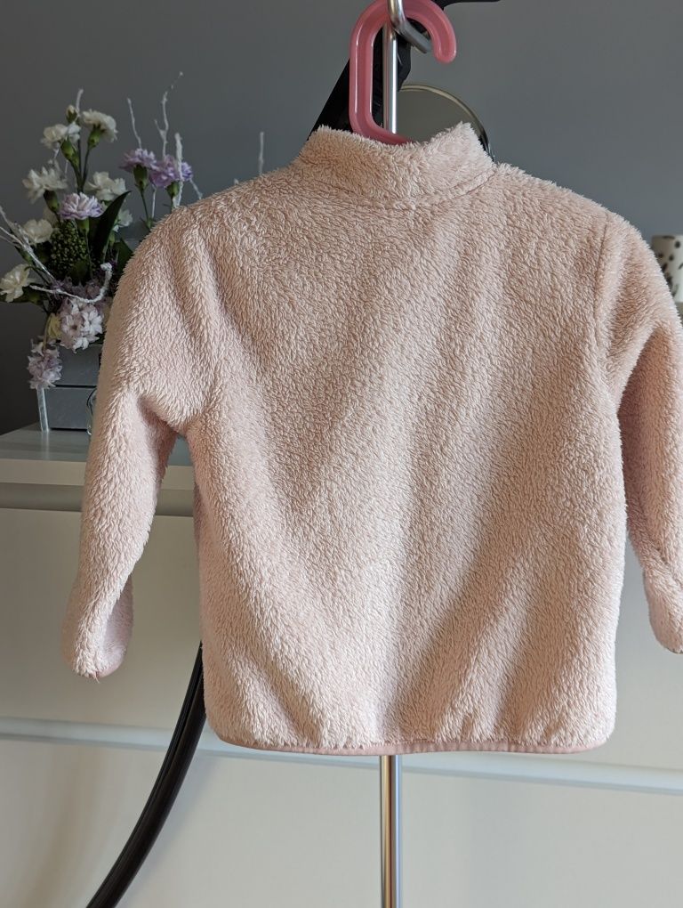 Флисовая пушистая кофта Uniqlo must have 95-105 см