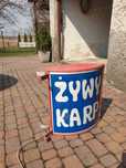 Baner, szyld reklamowy podświetlany sprzedam