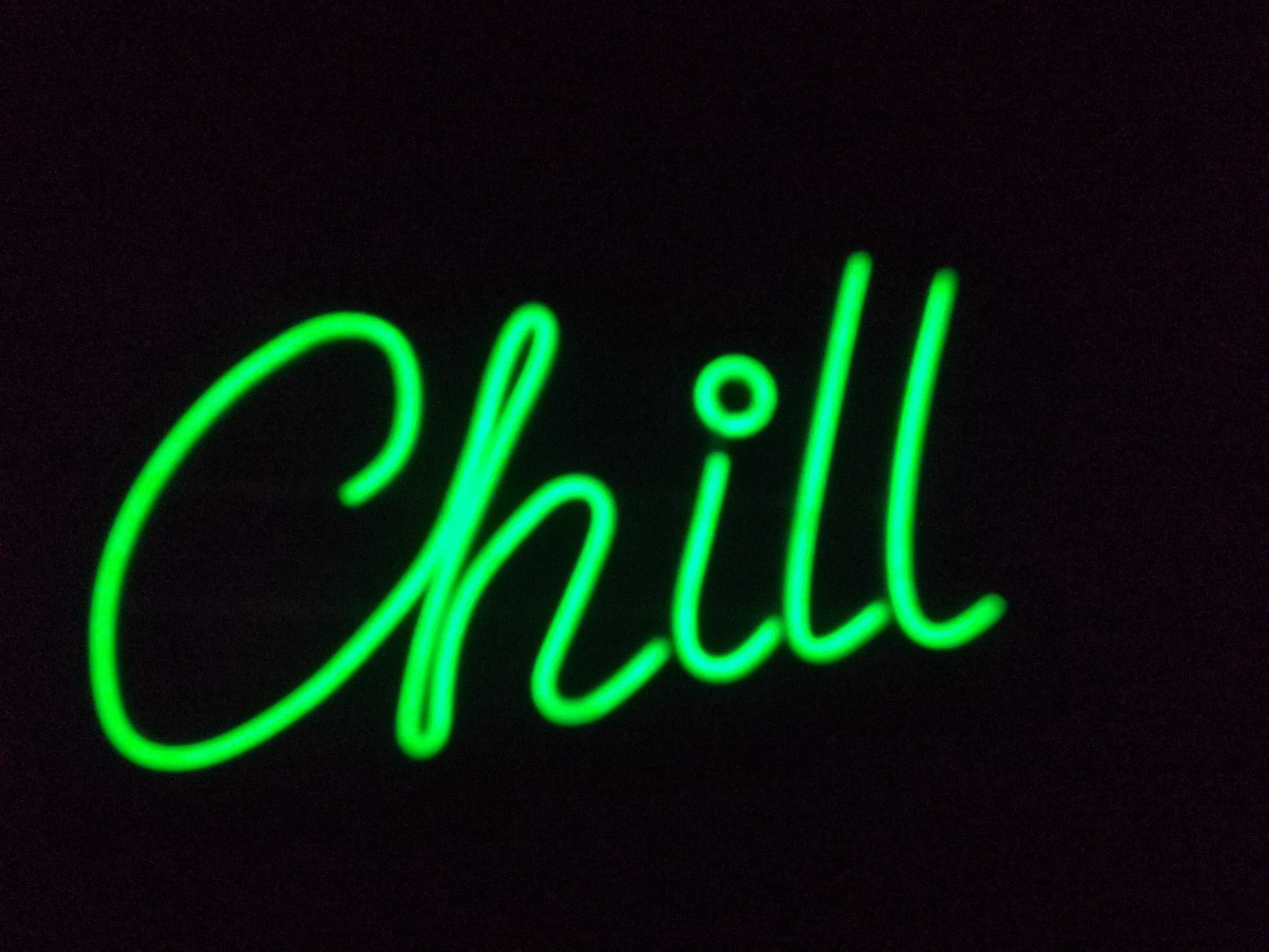 Neon "Chill" 50x30cm neony reklama ozdoba