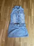 Mini jeansowa sukienka rozmiar 10