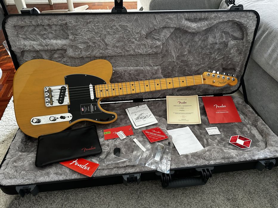 Fender Telecaster American Professional II 2 Butterscotch Blonde