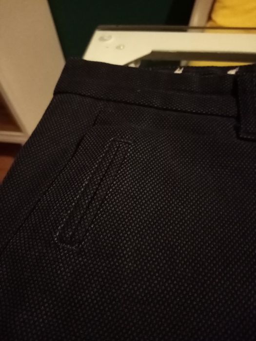 Calças  homem, Zara Men, azul escuro, n°38