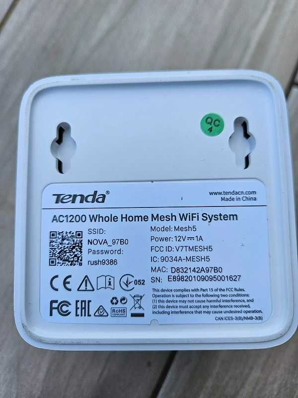 Tenda AC1200 Whole Home Mesh WiFi System