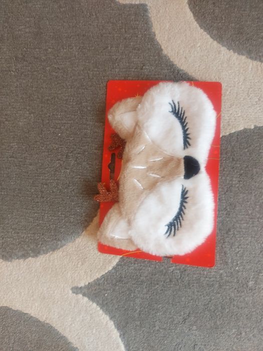 Opaska na oczy świąteczna now