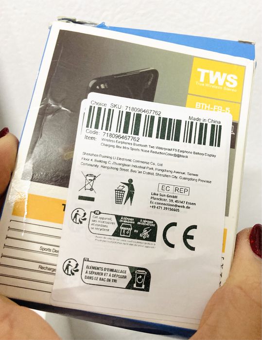 Auscultadores Bluetooth *novos*