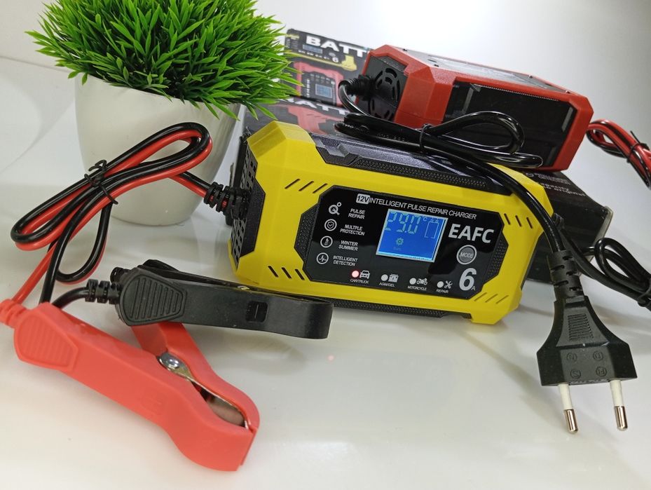 ‼️NEW‼️Зарядное устройство Зарядний прийстрій для авто 12V6A Гарантія