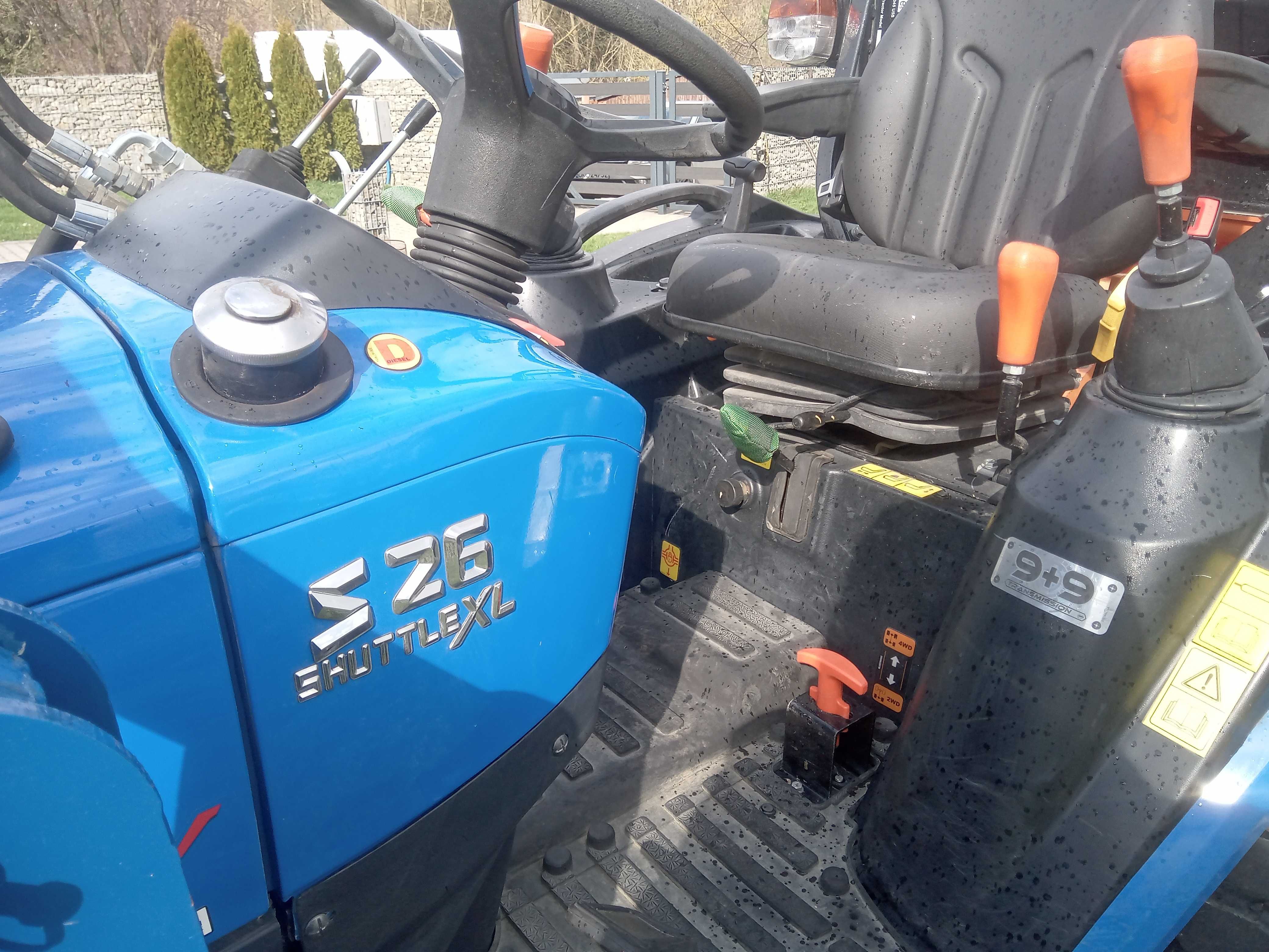 Solis 26 Shuttle XL rewers 9+9 4WD Yanmar ciągnik rolniczy sadowniczy