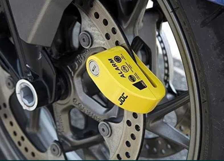 Blokada na tarczę hamulcową z alarmem motocykl rower nieużywana
