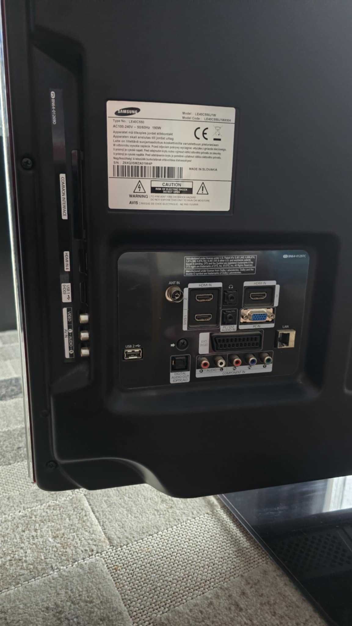 Telewizor Samsung 40 cali ! Model LE40C550J1W