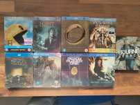 Coleção de Steelbooks Blu-ray (9 Filmes) - Senhor dos Anéis, Hobbit...