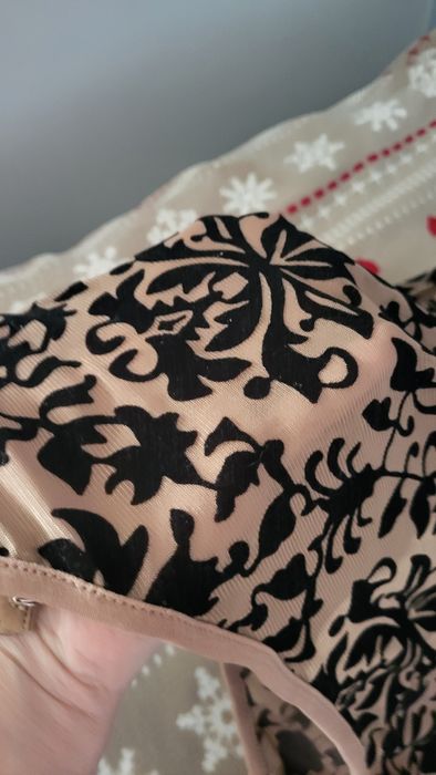 Body czarno-beżowy uniwersalna od S do L