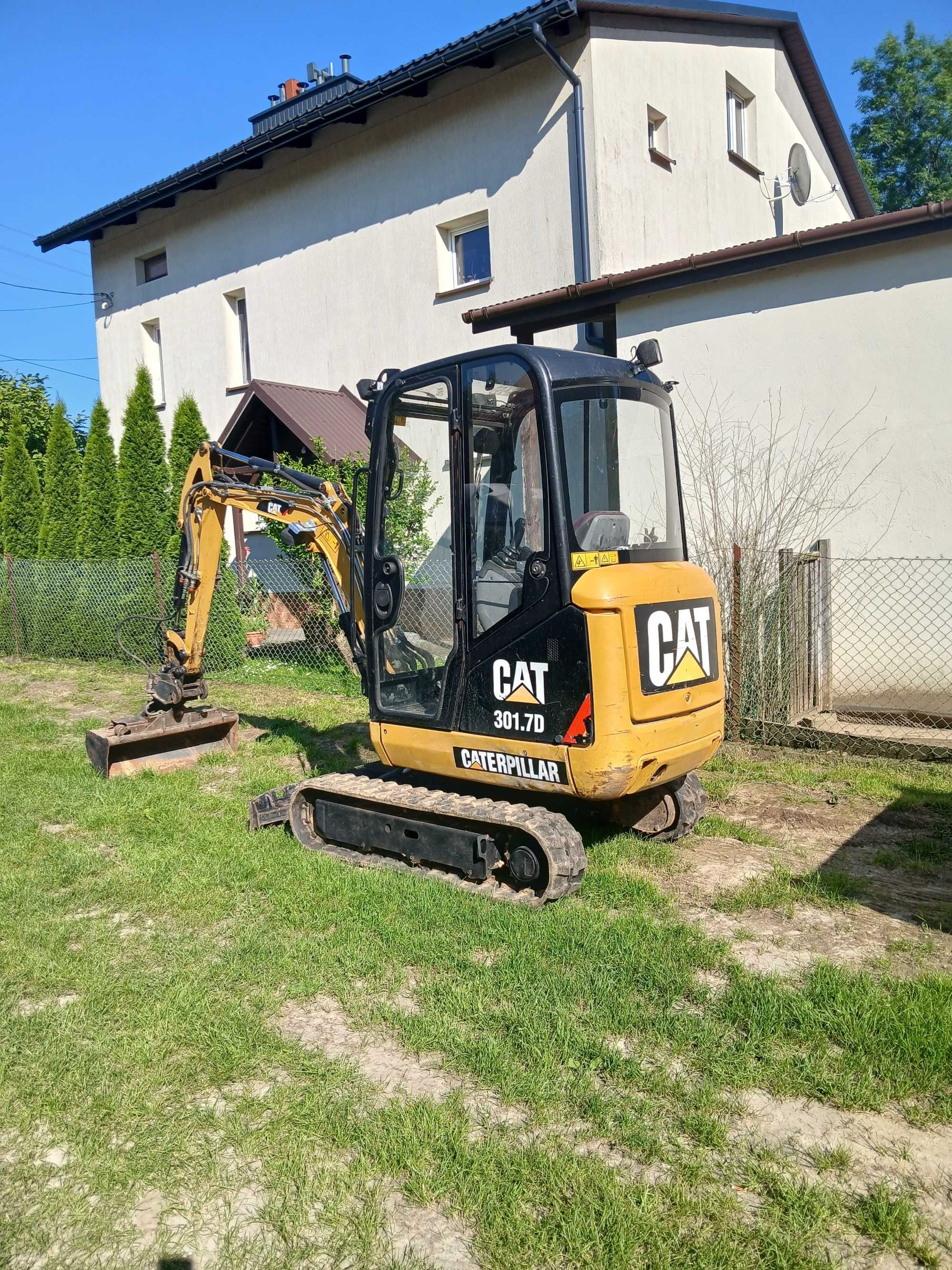 Minikoparka Caterpillar 2 Tony