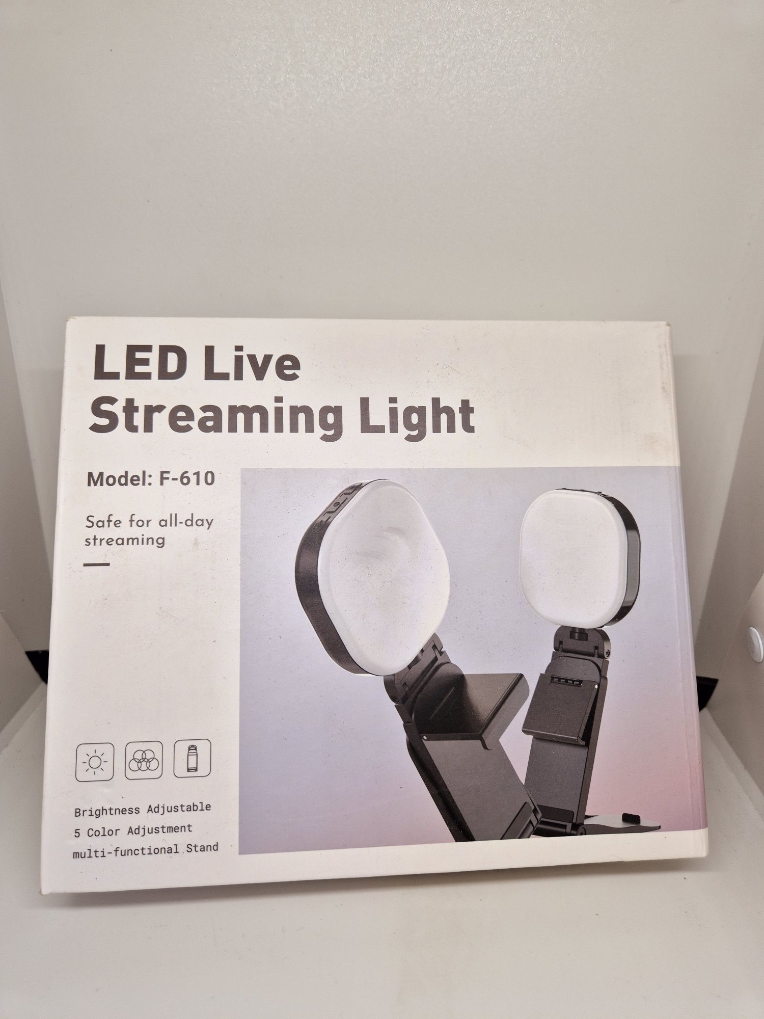 Lampka do Selfie, Przenośna Lampa LED  streaming live lampka ledowa