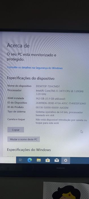Computador I5 com windows 10