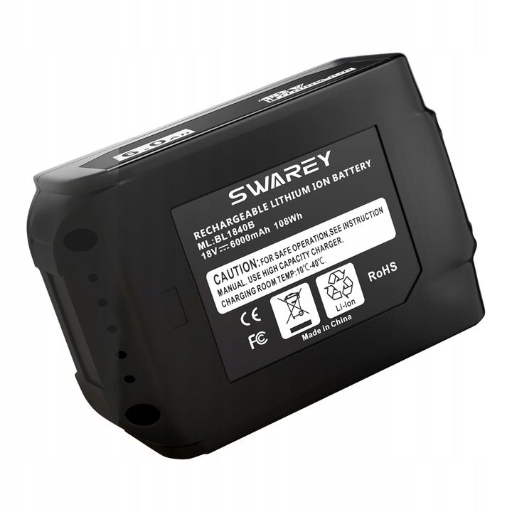 2x Akumulator Bateria Do Makita 18v 6ah Bl1840 Bl1850+ Ładowarka 14.4