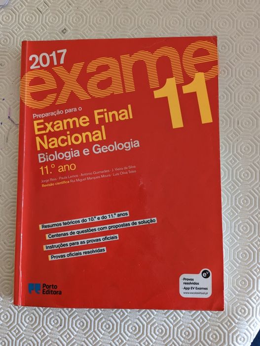 Preparação para o Exame Final Nacional Biologia e Geologia 11 ano