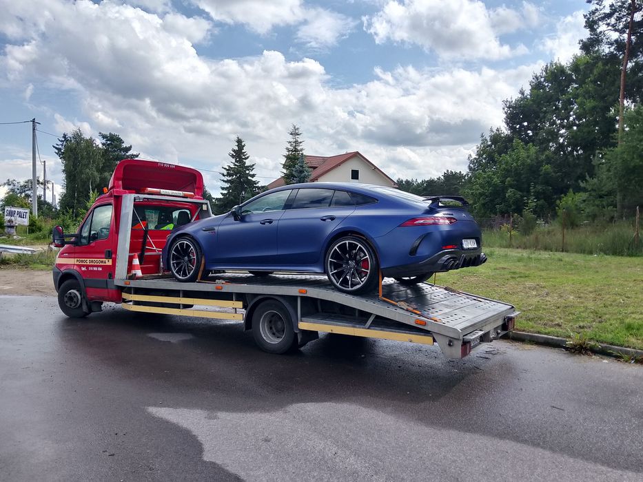 Pomoc Drogowa Laweta OLSZTYN 24h/7 Autolaweta Holowanie Transpo