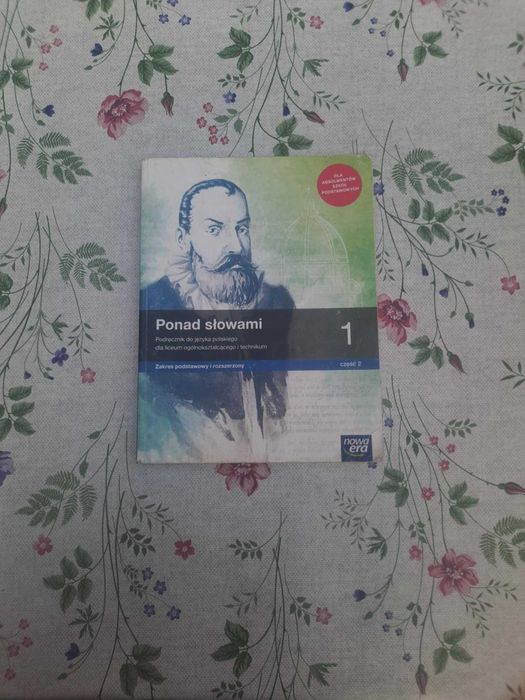 Ponad słowami 1.2, Nowa Era język polski, liceum/technikum, dobry stan
