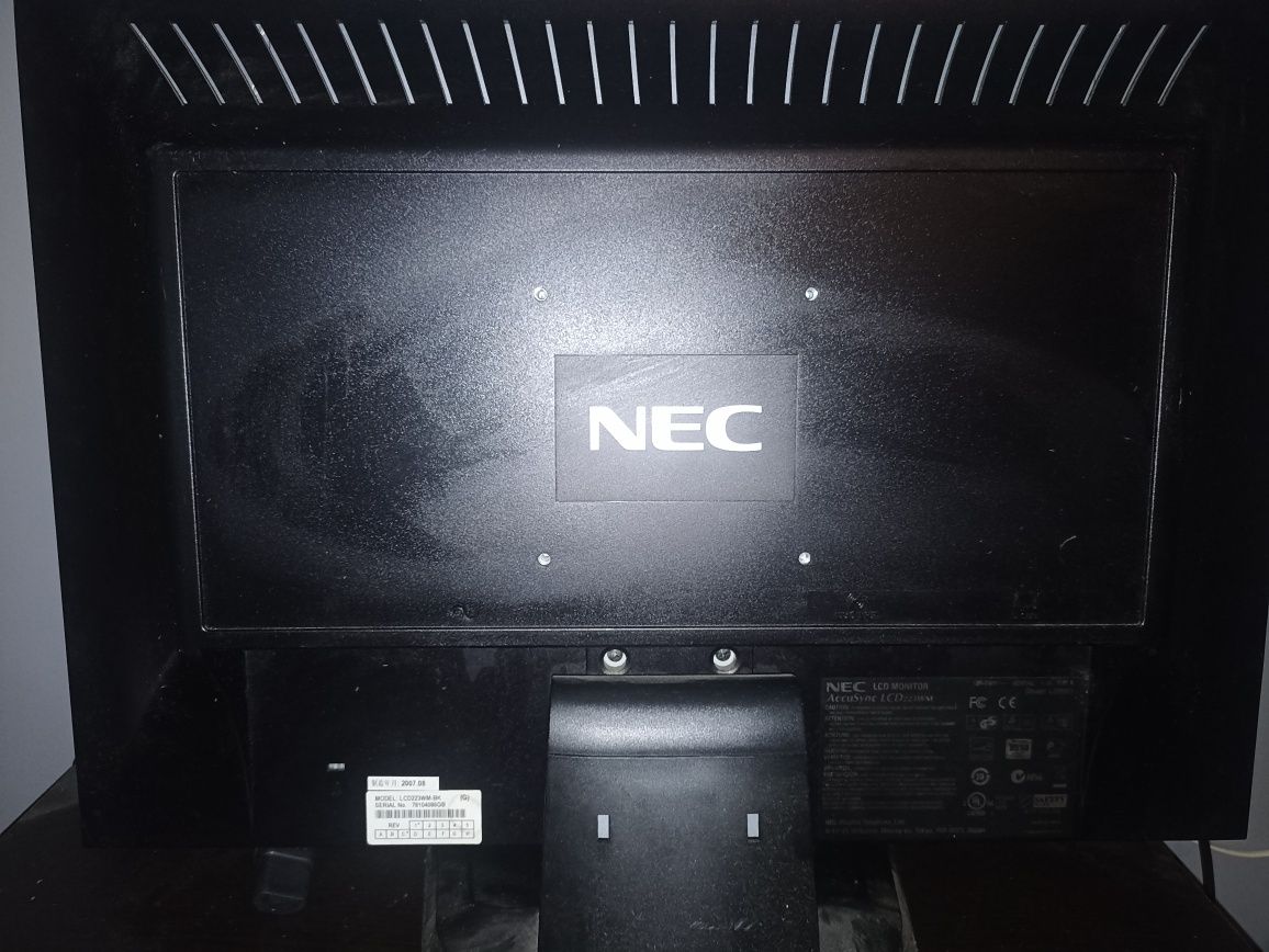 Monitor LCD NEC AccuSync 223WM