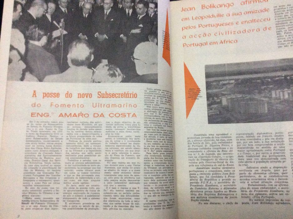 Revista de Angola , quinzenário ilustrado. Fevereiro de 1961