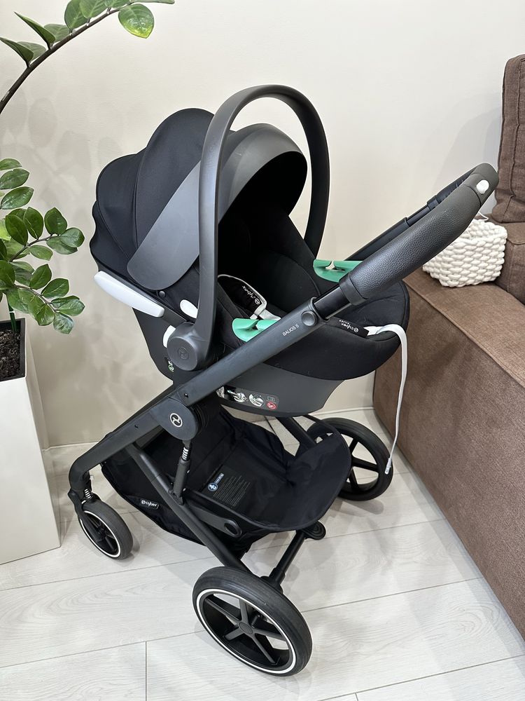 Cybex Balios S Lux 3 в 1 Moon Black