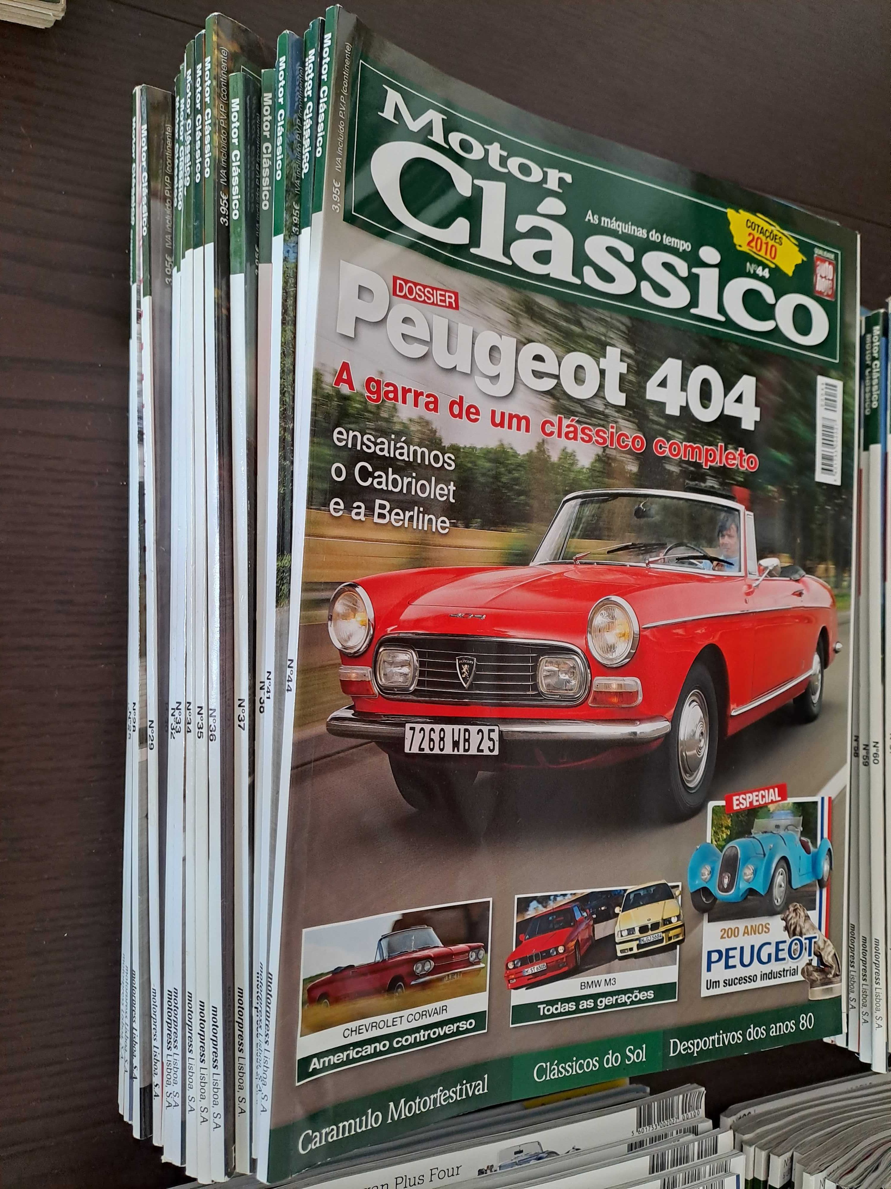 120 revistas Motorclássico - Série 1