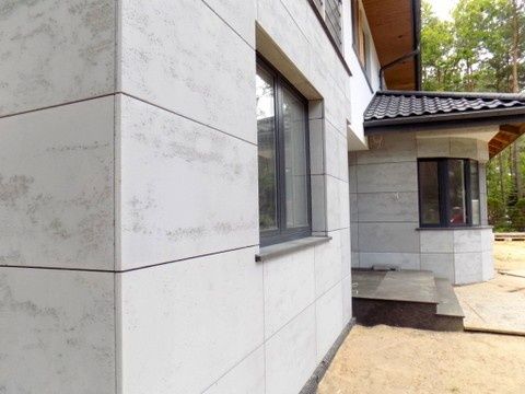 Płyty z betonu architektonicznego 100x50x2 cm. 60 zł/ szt. Trawertyn