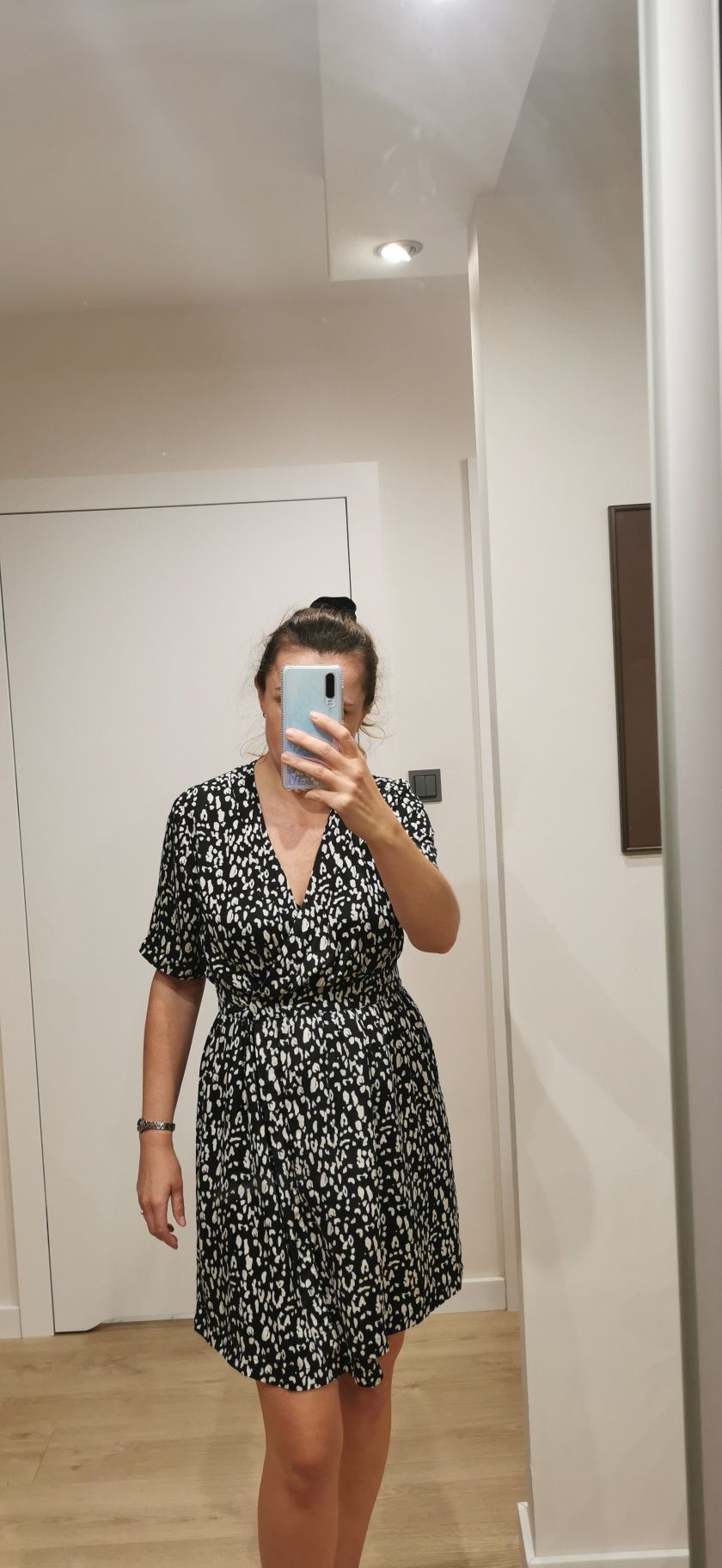 Kopertowa sukienka Selected Femme M 100% rayon