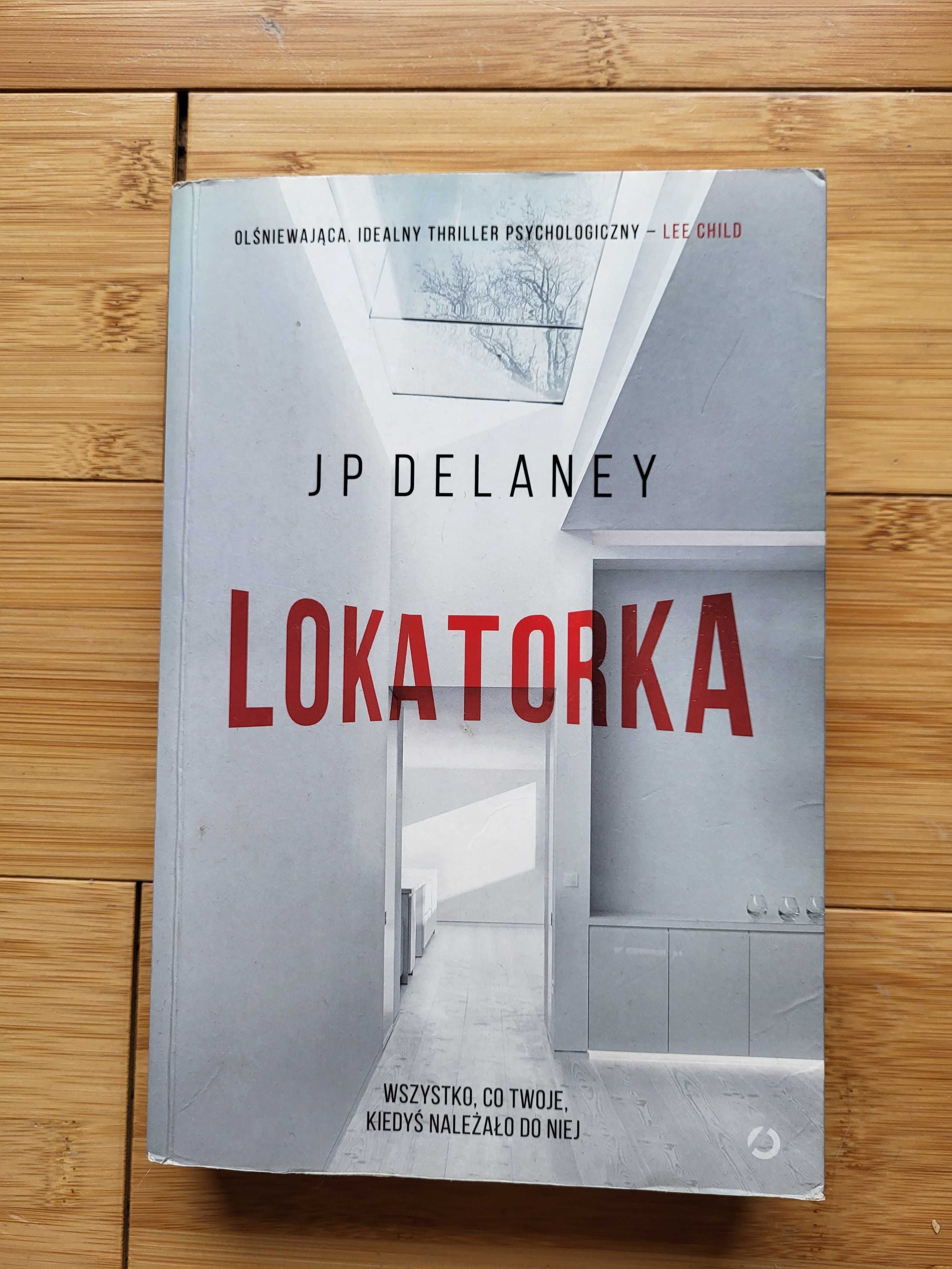 Książka "Lokatorka" JP Delaney thriller psychologiczny