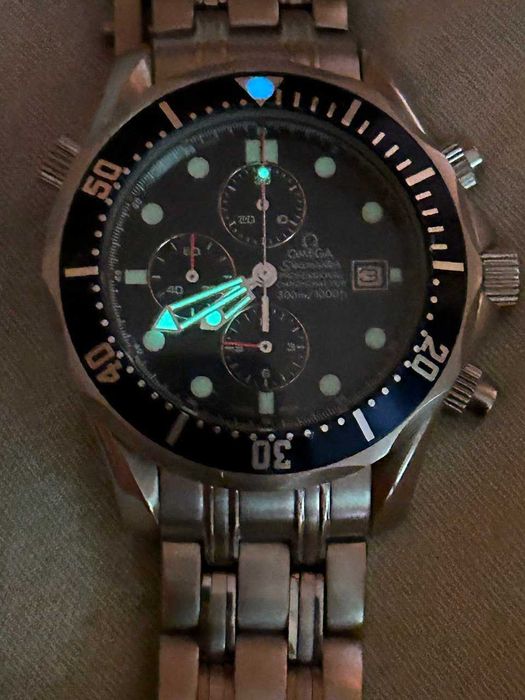 часы Omega хронограф кварц