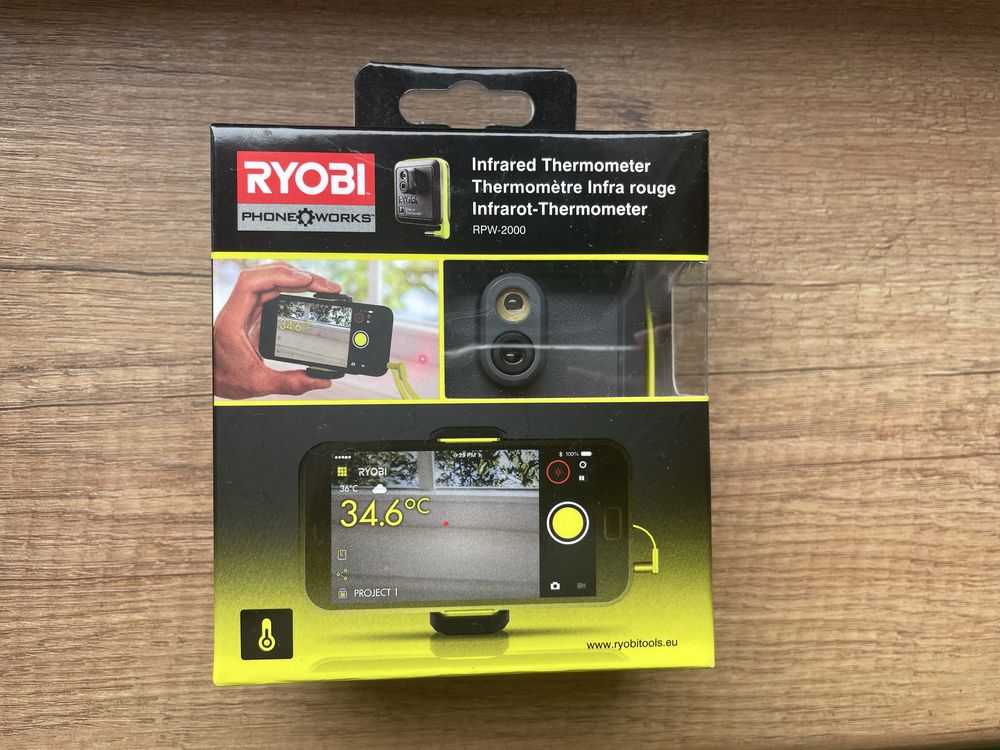 Termometr na podczerwień Ryobi