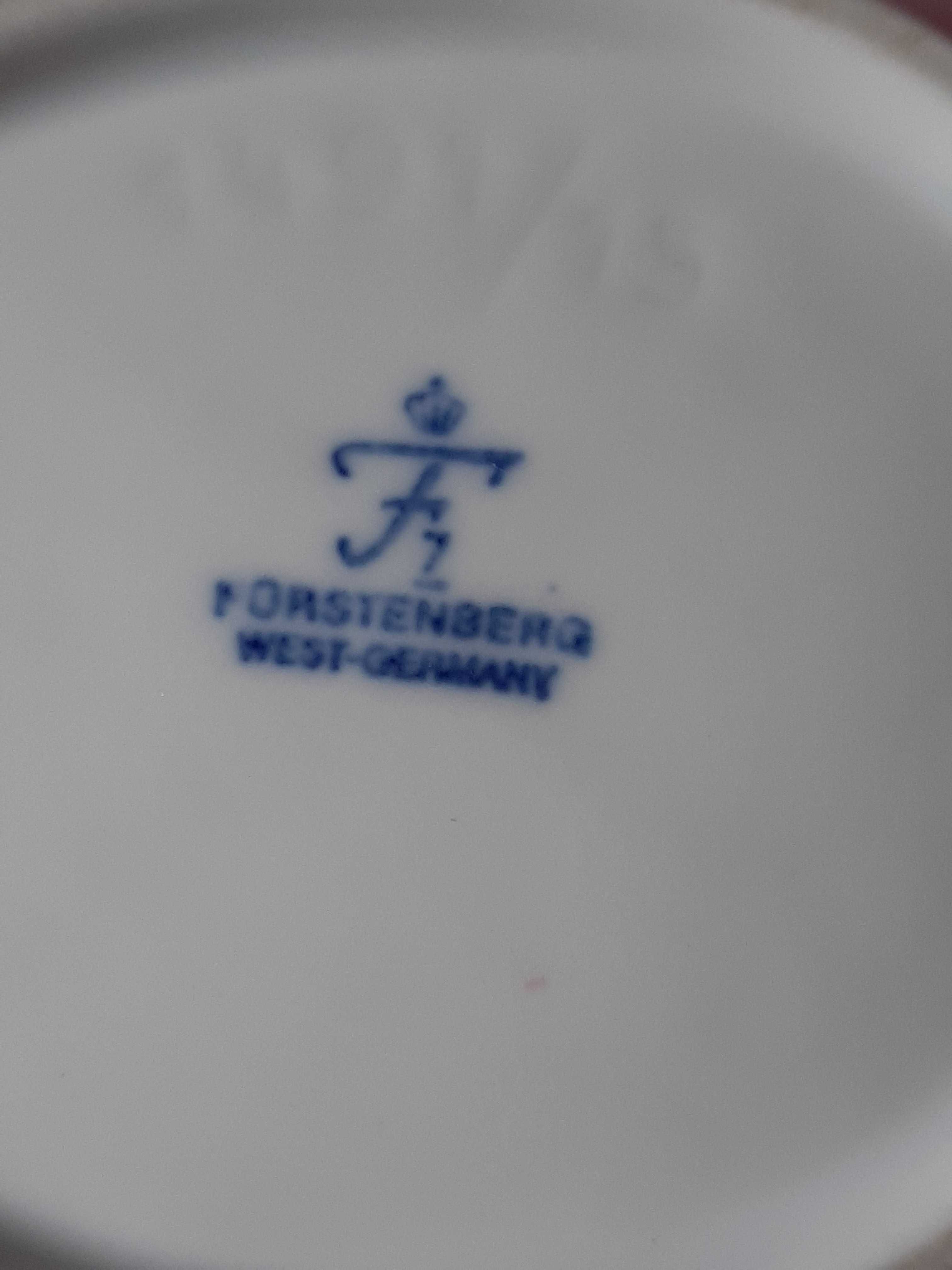 FURSTENBERG liść listek patera /biała porcelana