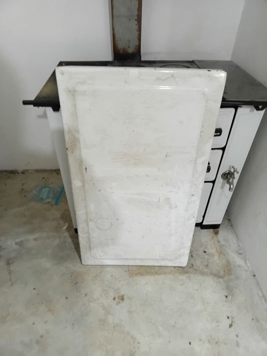 Fogão lenha Oliveirinha com defeitos