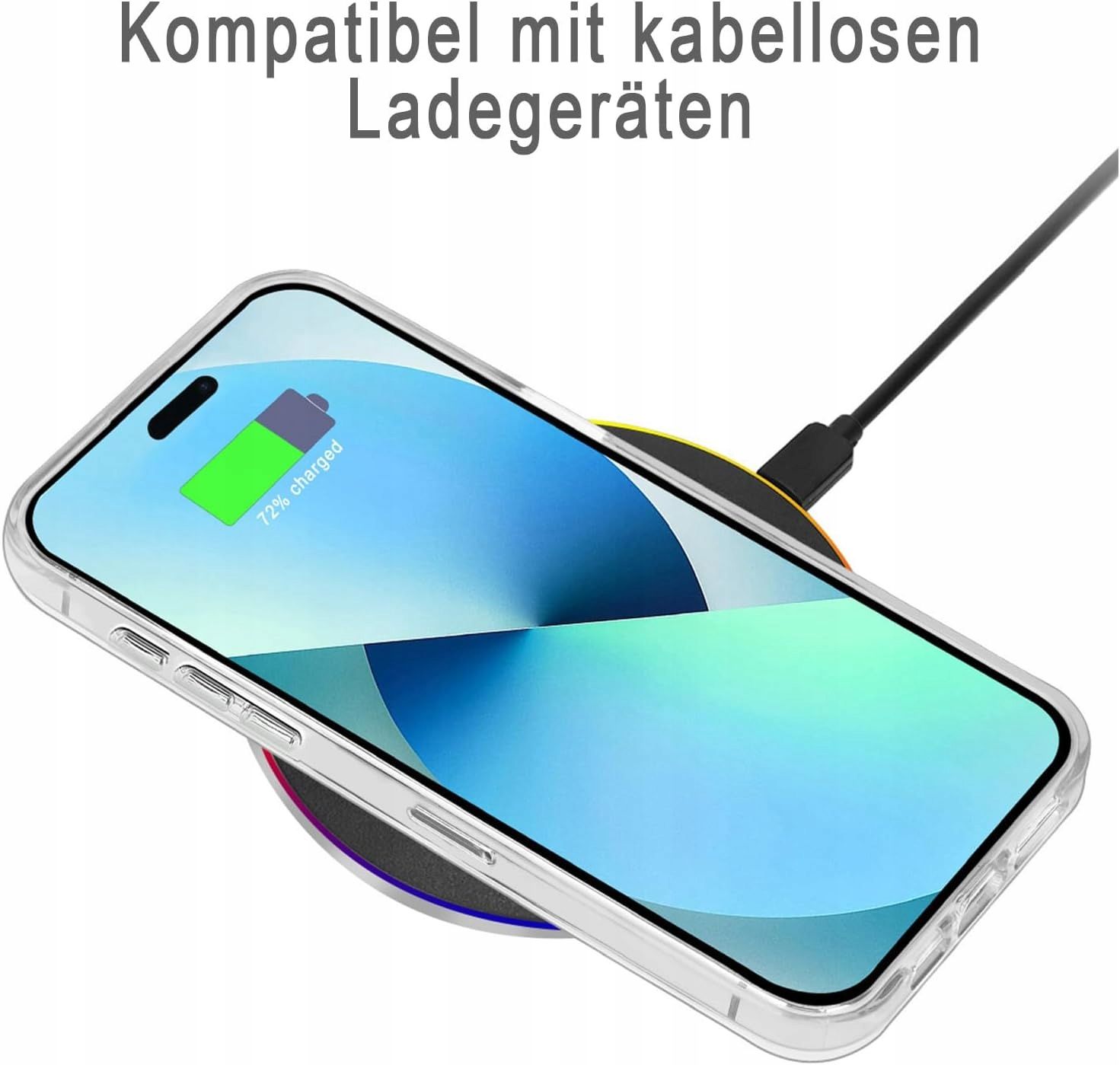 plecki koonero do apple iphone 15 plus bezbarwny