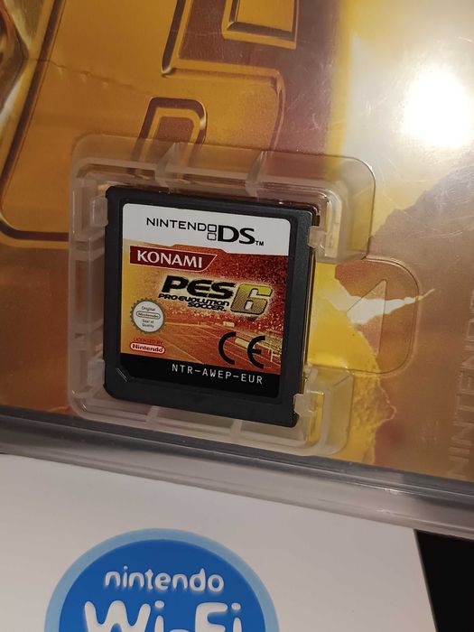 Jogos PES6 e FIFA12 para Nintendo DS